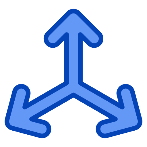 Three arrows icon
