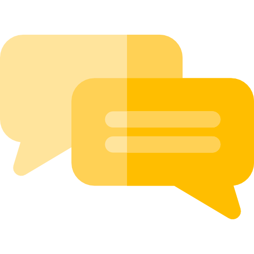 Speech bubbles icon