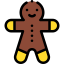 Gingerbread man Symbol 64x64