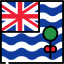 British indian ocean territory icon 64x64