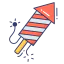 Fire cracker ícono 64x64