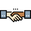 Handshake アイコン 64x64