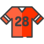 Football jersey icon 64x64