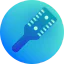 Hair razor comb icon 64x64