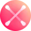 Cotton buds icon 64x64
