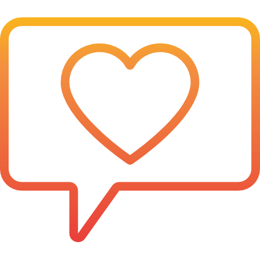 Love message icon