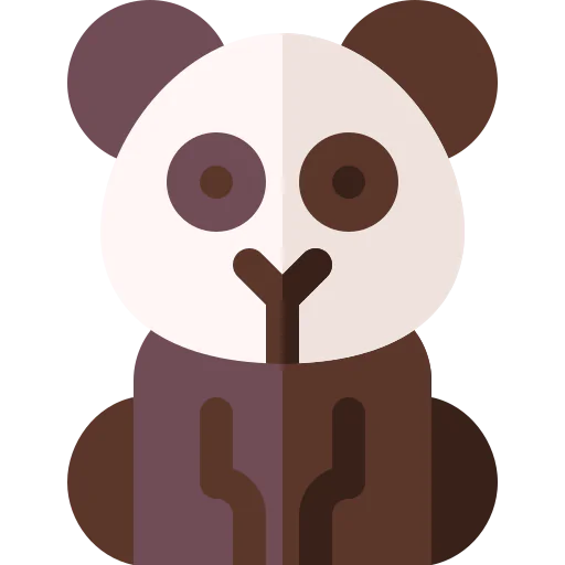 Panda bear icon