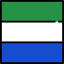 Sierra leone icon 64x64