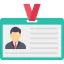 Id card icon 64x64
