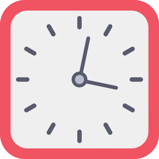 Wall clock icon