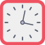 Wall clock icon 64x64