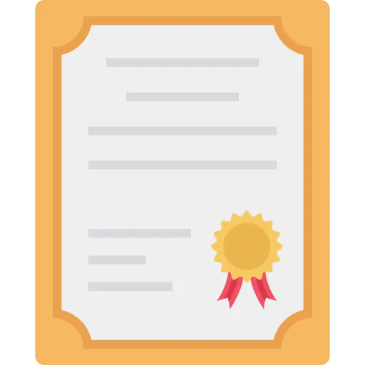 Certificate icon