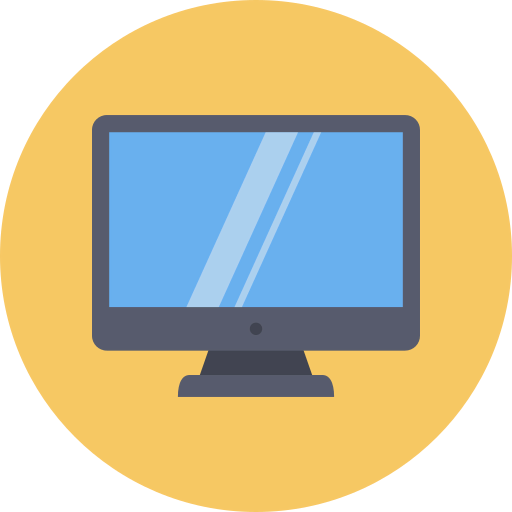 Monitor screen icon