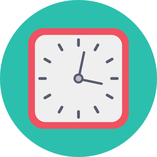 Wall clock icon