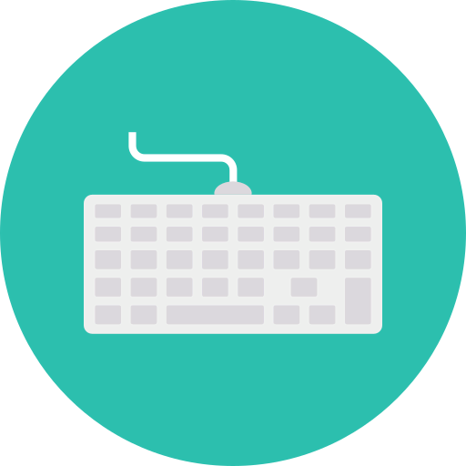 Computer keyboard icon