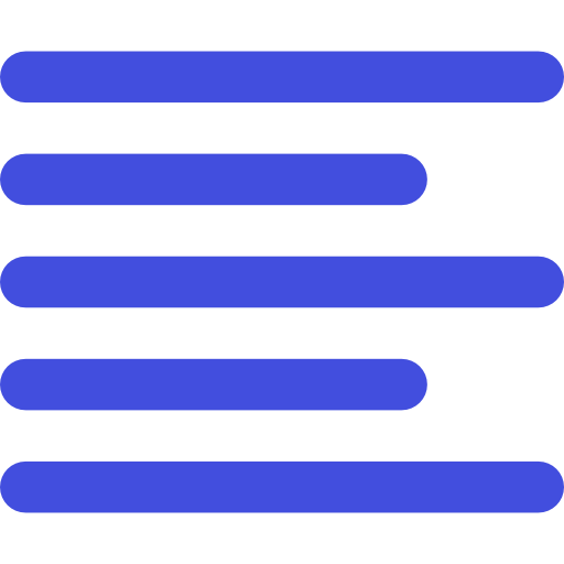 Left align icon