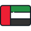 United arab emirates icon 64x64