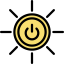 Solar energy icon 64x64