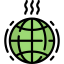 Greehouse effect Symbol 64x64