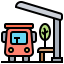 Bus stop іконка 64x64