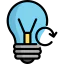 Light bulb Symbol 64x64