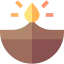 Diwali lamp icon 64x64