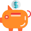 Piggy bank icon 64x64