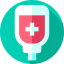 Blood bag icon 64x64