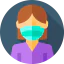 Medical mask icon 64x64