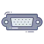 Vga cable icon 64x64
