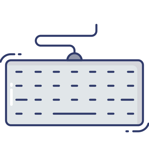 Computer keyboard icon