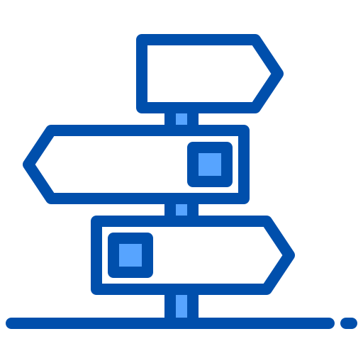 Signpost icon
