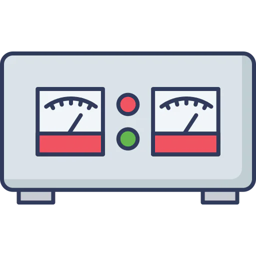 Voltage indicator icon