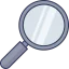 Magnifying glass biểu tượng 64x64
