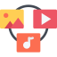 File sharing biểu tượng 64x64