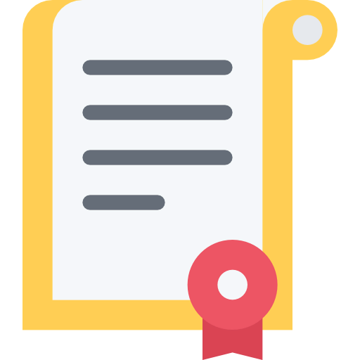 Certificate icon