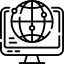 World grid icon 64x64