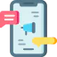 Social media marketing icon 64x64