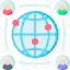 Social network Symbol 64x64
