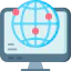 World grid icon 64x64