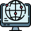 World grid icon 64x64