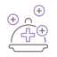 Healthy food icon 64x64