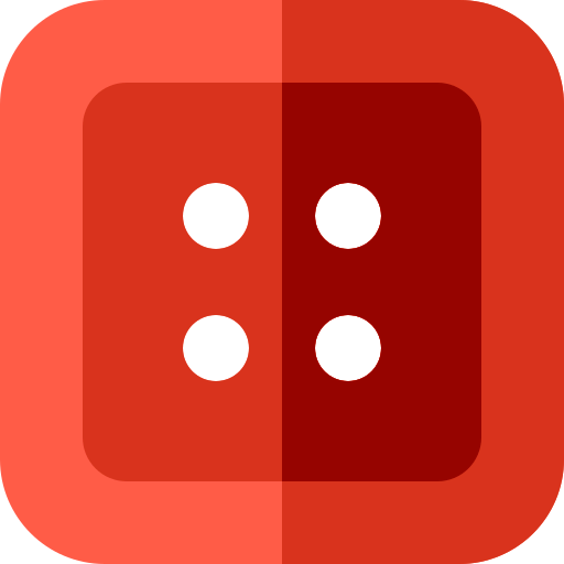 Square button icon