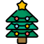 Christmas tree icon 64x64