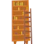 Книжная полка иконка 64x64