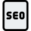 Search engine optimization Symbol 64x64