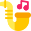 Saxophone Symbol 64x64
