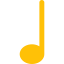 Musical note icon 64x64