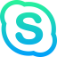 Skype Symbol 64x64