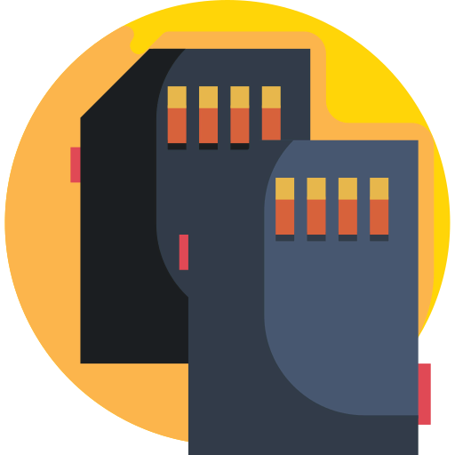 Memory card icon